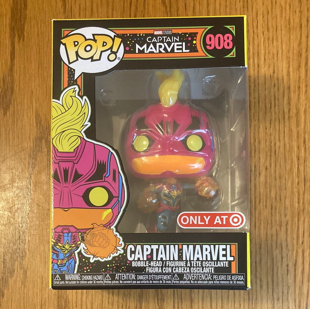 Captain Marvel Glow Funko POP