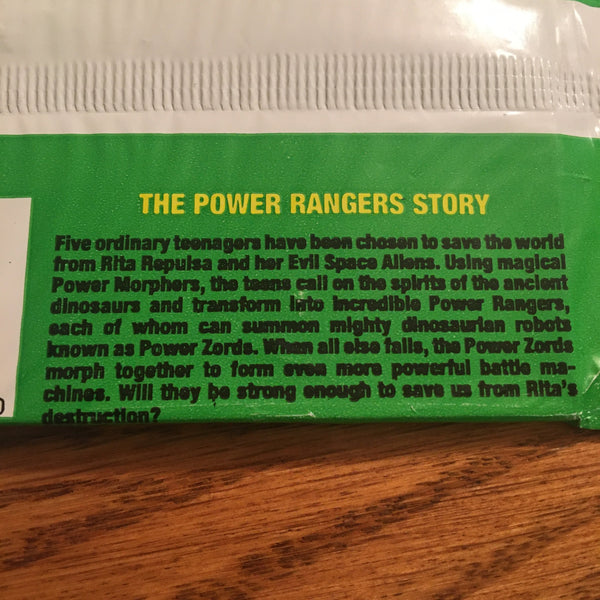 Mighty Morphin Power Ranger Collector Cards from 1994