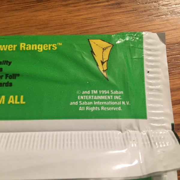 Mighty Morphin Power Ranger Collector Cards from 1994