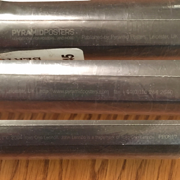 Beatles Imagine Lyrics Poster