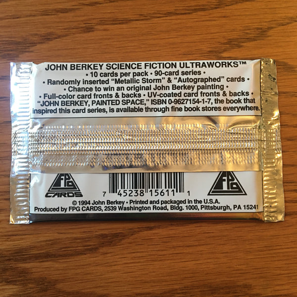 John Berkey Science Fiction Trading Cards