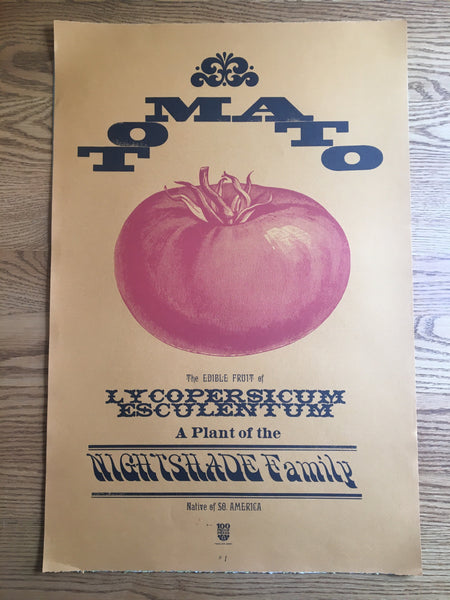 Vintage Tomato Ad Poster