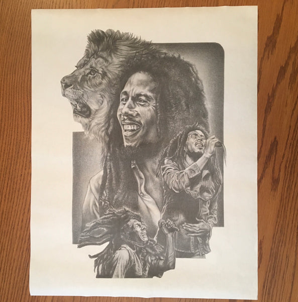 Bob Marley Art Print