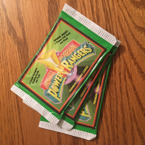 Mighty Morphin Power Ranger Collector Cards from 1994