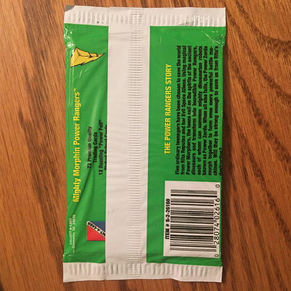 Mighty Morphin Power Ranger Collector Cards from 1994