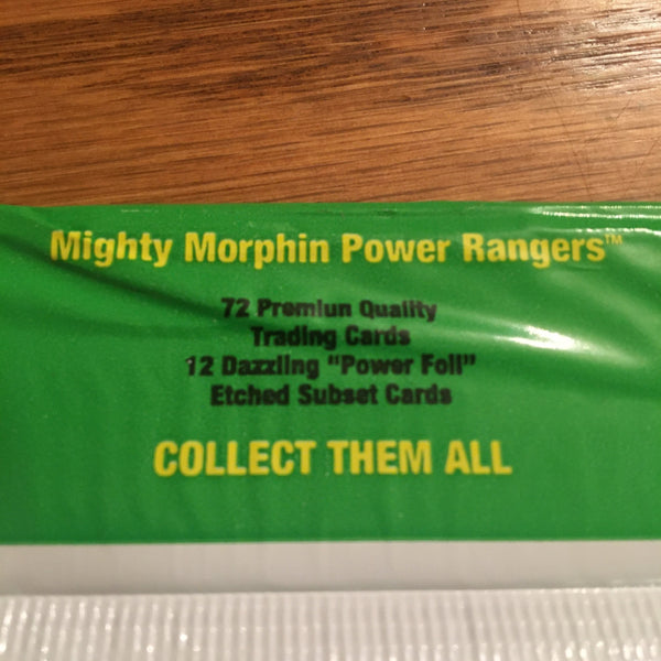 Mighty Morphin Power Ranger Collector Cards from 1994