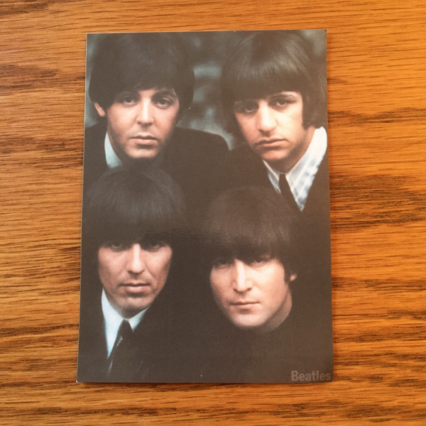 Beatles collectible sticker
