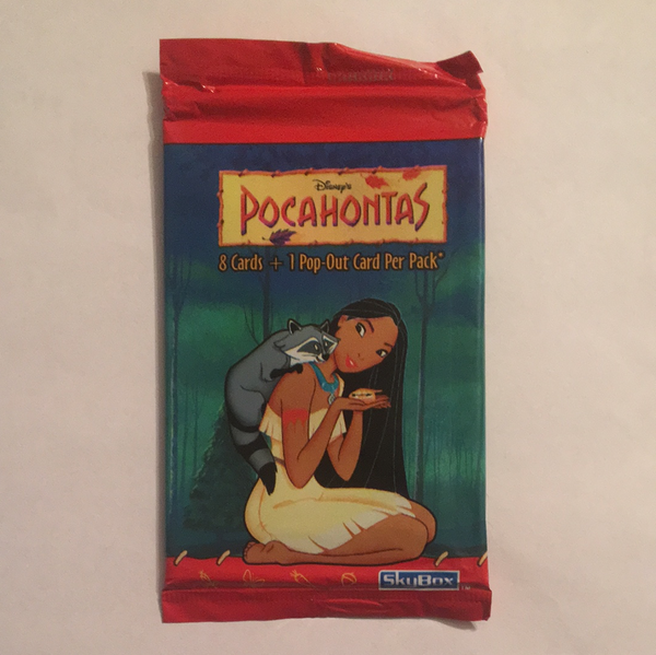 Pocahontas collectable trading cards circa 1996