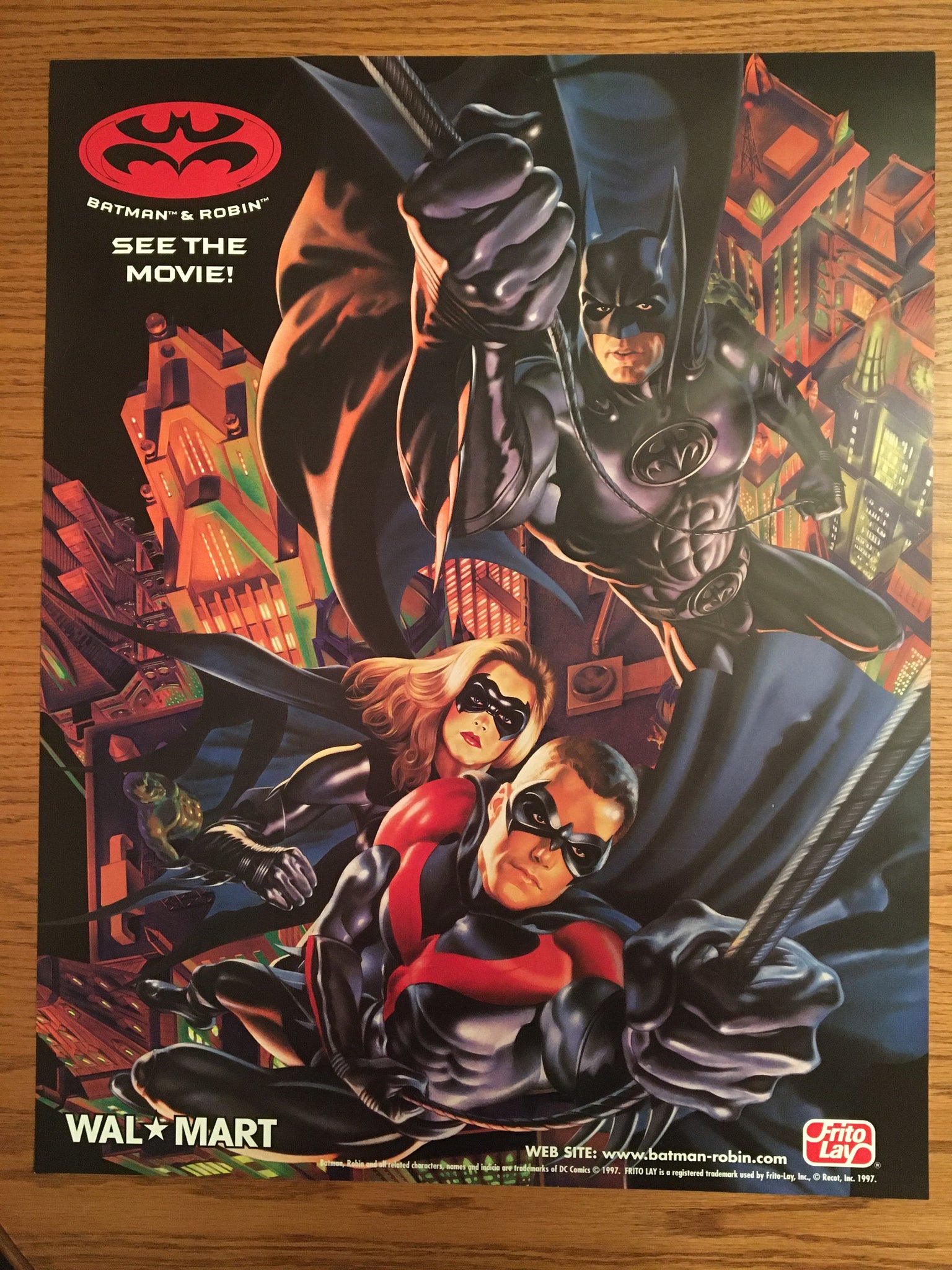 Batman and Robin Hero's poster
