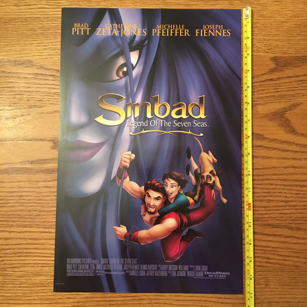 Sinbad Legend Of The Seven Seas Mini Poster