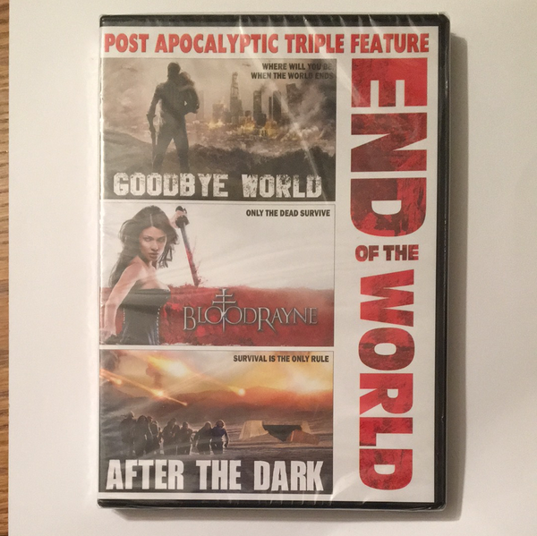 END OF THE WORLD Post Apocalyptic triple feature