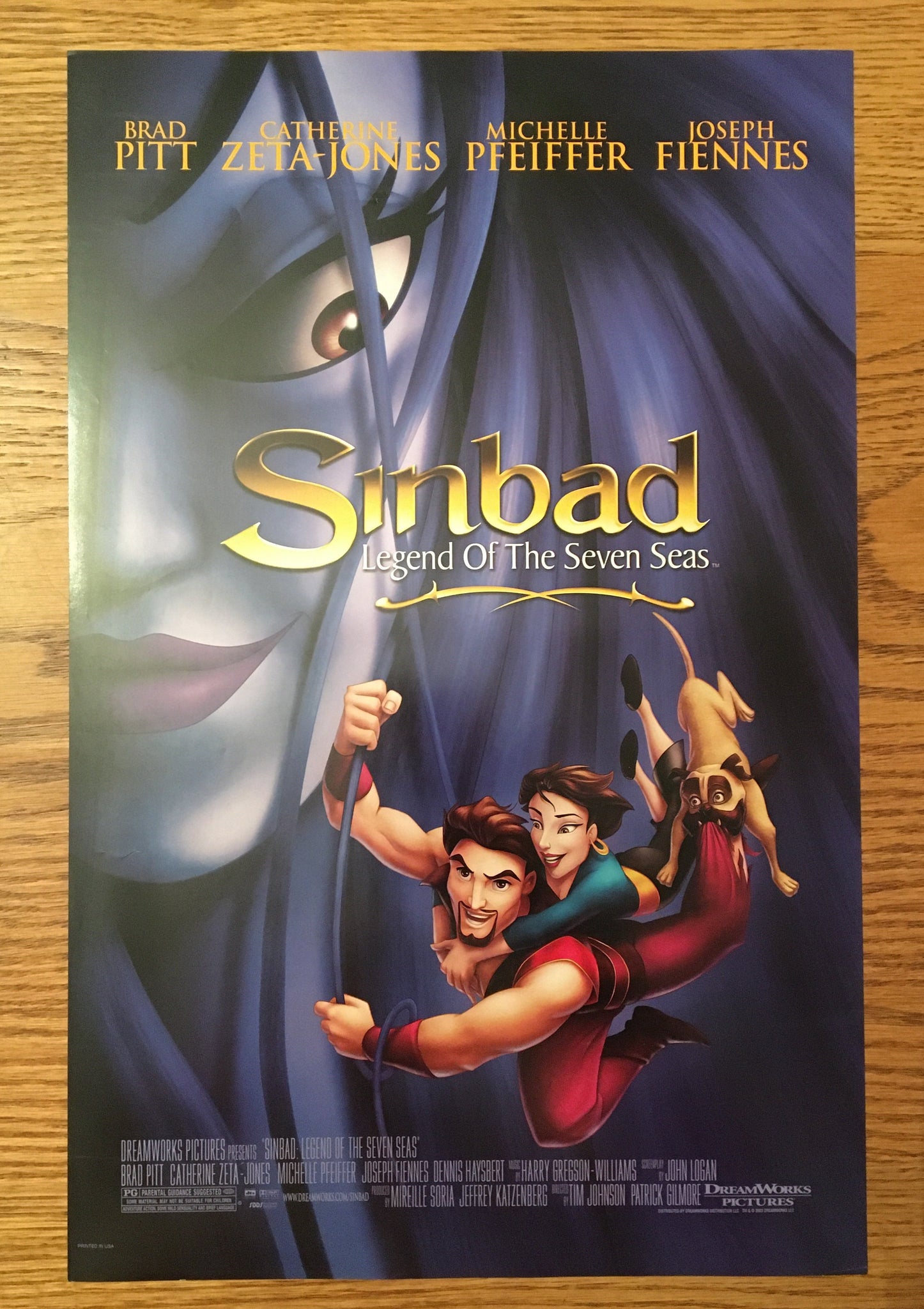 Sinbad Legend Of The Seven Seas Mini Poster