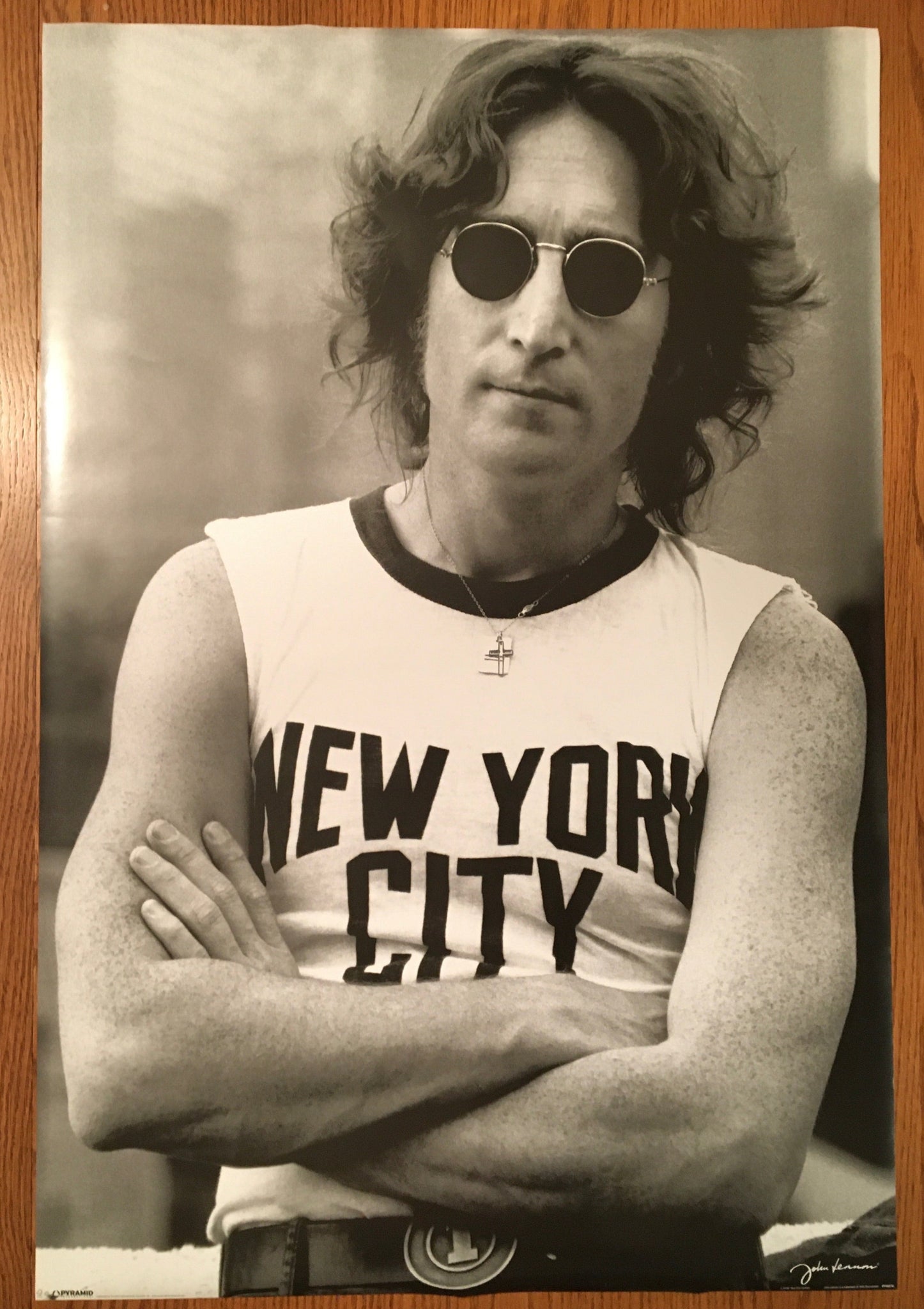 Beatles John Lennon NYC Poster