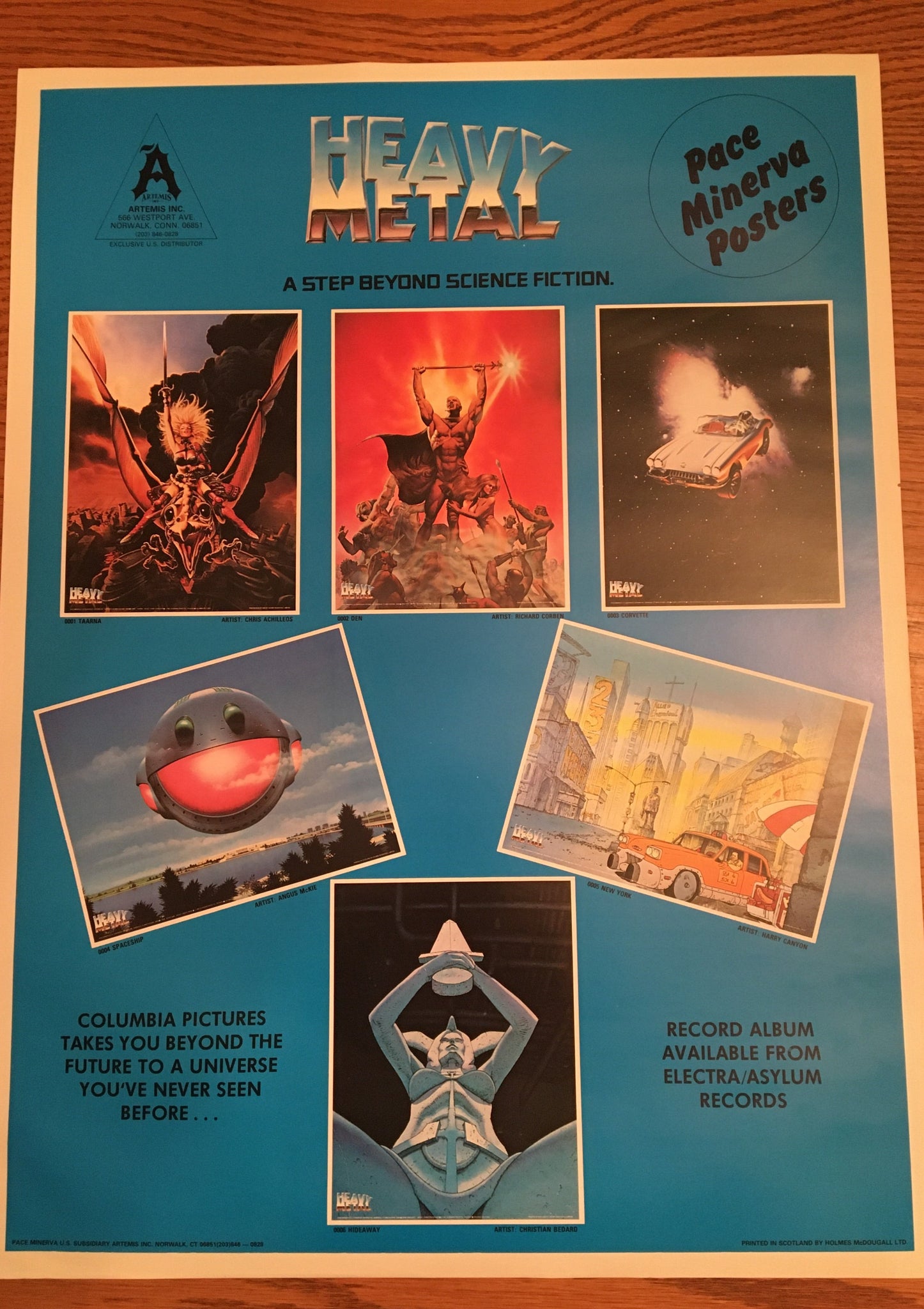 Heavy Metal- promotional poster