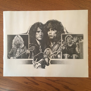 Aerosmith Art Print