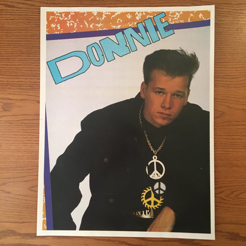New Kids On the Block Donnie Poster