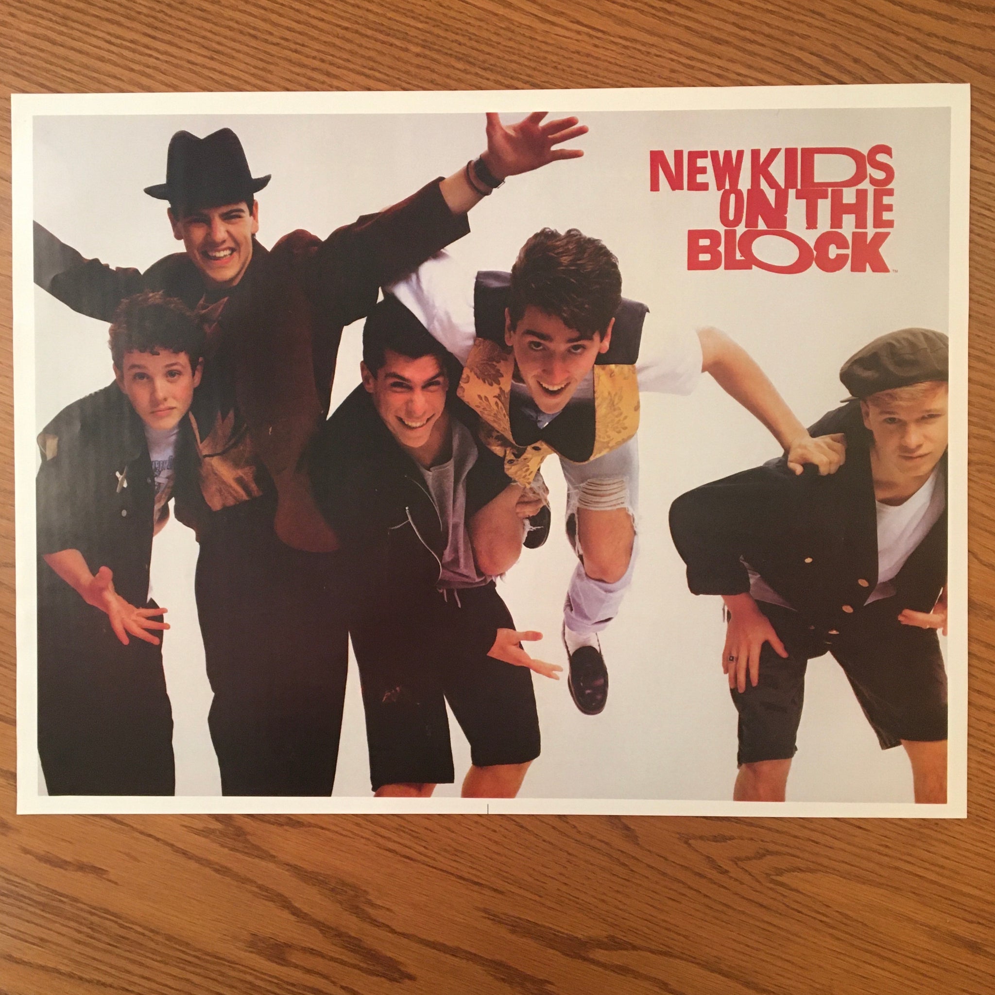 New Kids On the Block Group Poster – HeatherDawn14 LLC