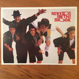 New Kids On the Block Group Poster