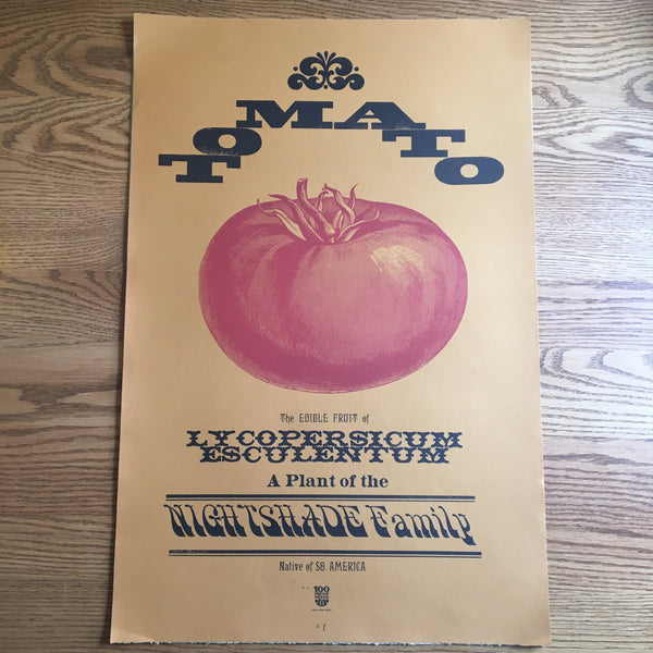 Vintage Tomato Ad Poster